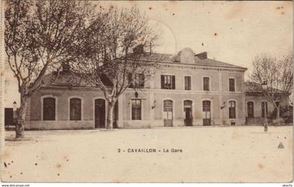 CPA CAVAILLON La Gare (1086494)