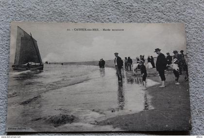 Cayeux sur mer, marée montante, Somme 80