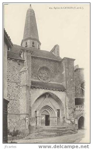 82 - CAYLUS - Eglise de Caylus