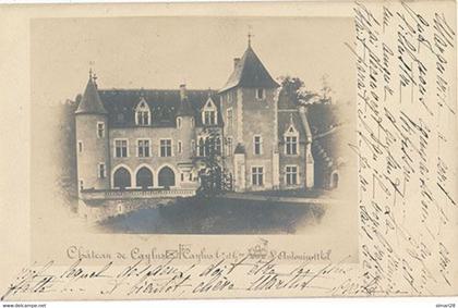 CAYLUS - CARTE PHOTO - CHATEAU DE CAYLUS