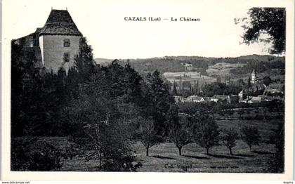 46 - CAZALS -- Le Château