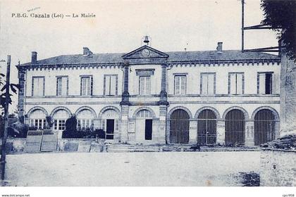 46 .n° 107263 . cazals .la mairie  .