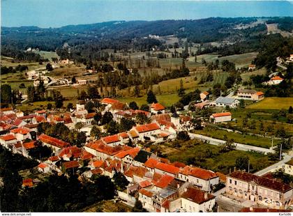 cazals * vue générale aérienne du village