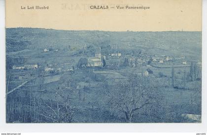 CAZALS - Vue panoramique