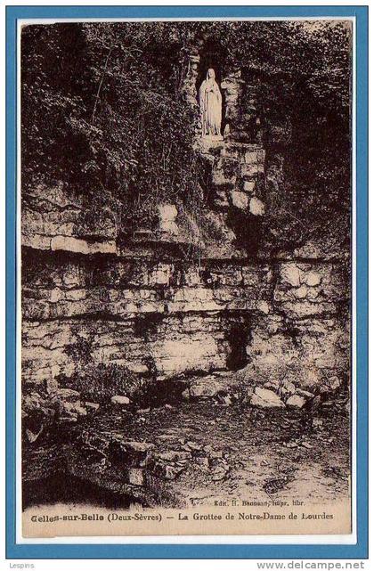 79 - CELLES sur BELLE -- La grotte de ....