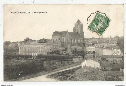 Celles-sur-Belle   (79 - Deux-Sèvres ) Vue générale