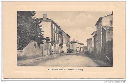 CELLES SUR BELLE - Entrée du Bourg