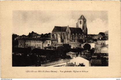 CPA CELLEs sur Belle - Vue générale (89464)