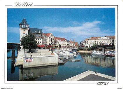 95 - Cergy Pontoise - Le Port - Carte Neuve - CPM - Voir Scans Recto-Verso