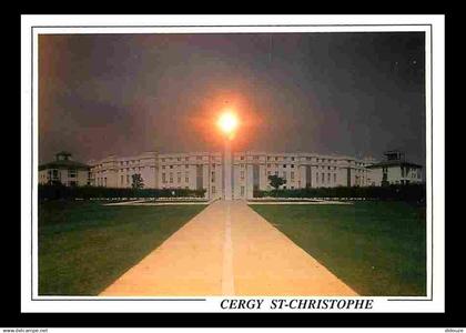 95 - Cergy Pontoise - Saint Christophe - Coucher de soleil sur l'Axe Majeur - Carte Neuve - CPM - Voir Scans Recto-Verso