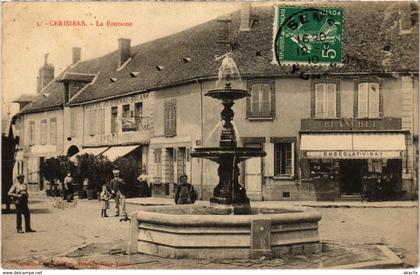 CPA CERISIERS - La Fontaine (108472)