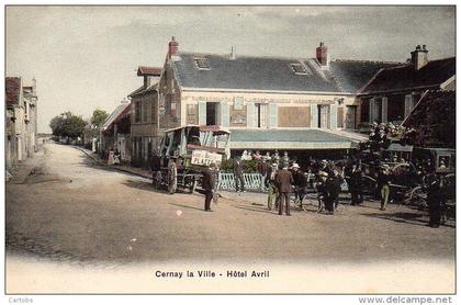 78 CERNAY-la-VILLE   - Hôtel Avril