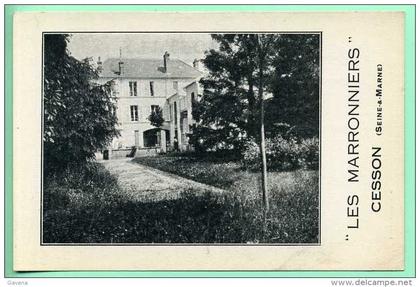 77 CESSON - Les Marronniers