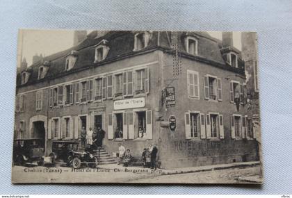 Chablis, hôtel de l'Etoile, Yonne 89