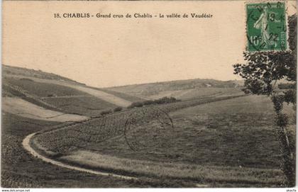 CPA AK Chablis Grand crus de Chablis FRANCE (1176074)