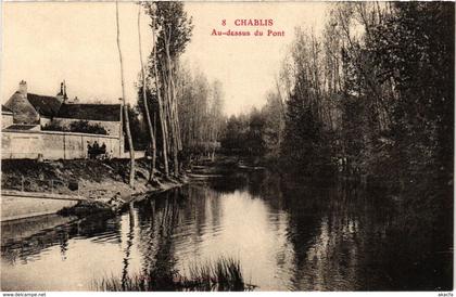 CPA Chablis - Au-Dessus du Pont FRANCE (960648)