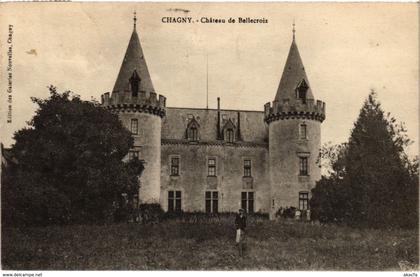 CPA Chagny Chateau de Bellecroix (993785)
