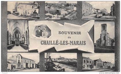 ¤¤  -    CHAILLE-les-MARAIS   -   Souvenir de .........   -  Multivues    -   ¤¤