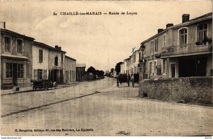 CPA Chaillé-les-Marais - Route de Lucon (112562)