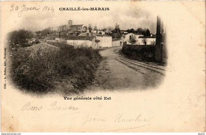 CPA CHAILLE-les-Marais Vue générale cote Est (394012)
