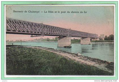 68 - CHALAMPE - Le Rhin et....