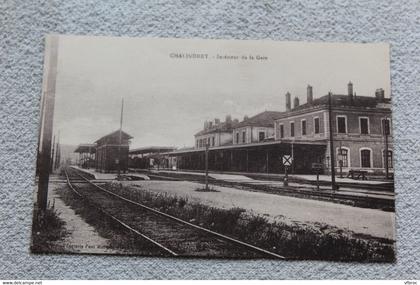 Chalindrey, intérieur de la gare, haute Marne 52