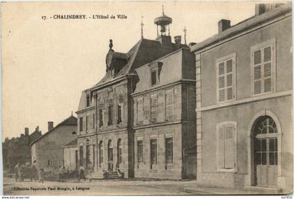 Chalindrey - L Hotel de ville