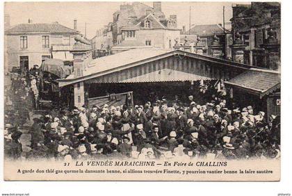 Challans : Vendée maraichine - En foire de Challans