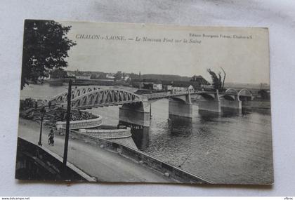 Chalon sur Saône, le nouveau pont sur la Saône, Saône et Loire 71