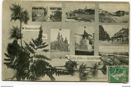 CPA - Carte postale - France - Chalon sur Saone - Souvenir de Chalon sur Saone (CP1974)