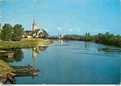 49 - Chalonnes sur Loire - La Loire et l'Eglise - Flamme Postale de Chalonnes sur Loire - CPM - Voir Scans Recto-Verso