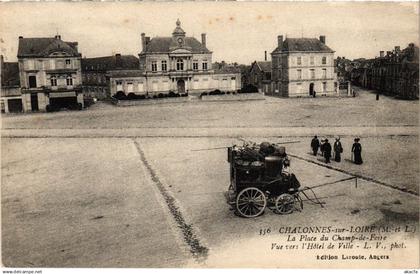 CPA Chalonnes-sur-Loire Place du champ-de-Foire (1275396)