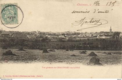 CPA Vue générale de CHALONNES-sur-LOIRE (171458)