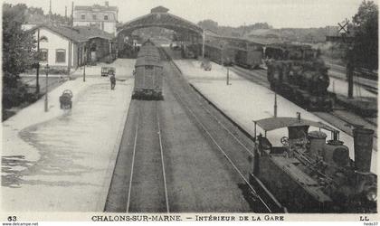 Châlons-sur-Marne - Intérieur de la Gare
