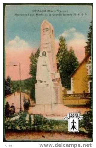 87 Chalus - CHALUS (Haute-Vienne)  Monument aux Mortd de la Grande Guerre 1914-1918 - cpa