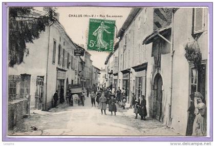 87 - CHALUS --  Rue Salardines