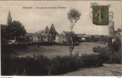 CPA CHALUS - Vue prise de la Route d'ORADOUR (122416)