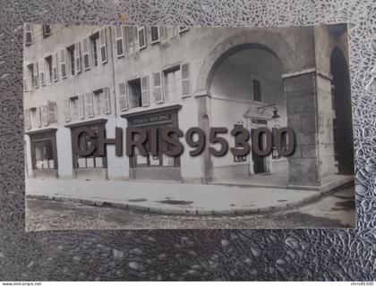 CARTE PHOTO - CHAMBERY 73 SAVOIE - BANQUE DE SAVOIE - LANCON FRERES CHAMBERY ANNECY