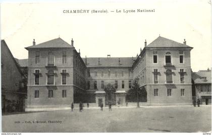 Chambery, Le Lycee National