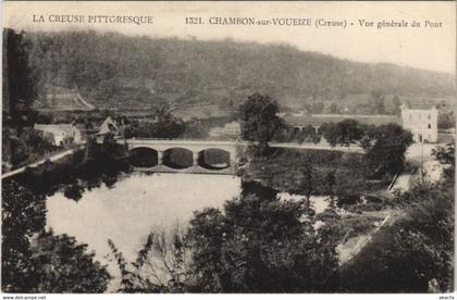 CPA CHAMBON-sur-VOUEIZE Vue Generale du Pont (1144465)