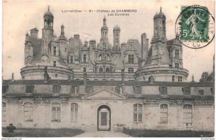 CPA Carte Postale France Chambord Château Les Combles 1911 VM59448