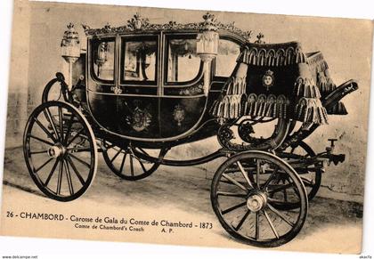 CPA CHAMBORD-Carosse de Gala du Comte de CHAMBORD (189503)