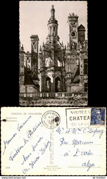 CPA Chambord La Lanterne Château de Chambord Schloss 1953