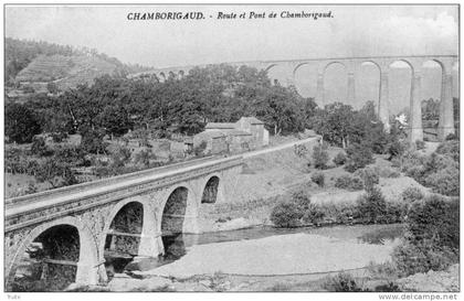 CHAMBORIGAUD ROUTE ET PONT