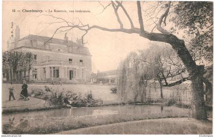 CPA Carte postale France  Chambourcy La Roseraie vue intérieure 1904  VM83290ok
