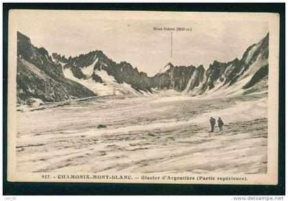 53068 / CHAMONIX - MONT - BLANC - GLACIER D' ARGENTIERE  France Frankreich Francia