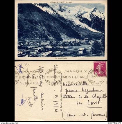 74 - Chamonix-Mont Blanc - Le Mont Blanc