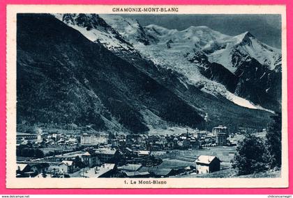 Chamonix Mont Blanc - Le Mont Blanc - G. TAIRRAZ