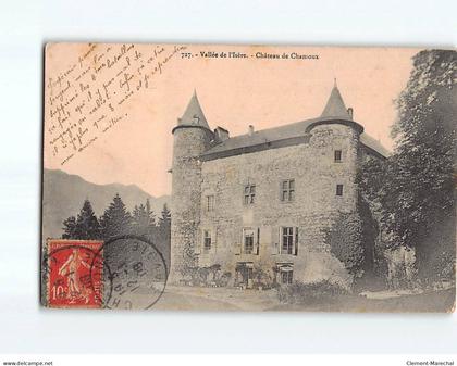CHAMOUX SUR GELON : Le Château - état ( Partiellement Décollée )