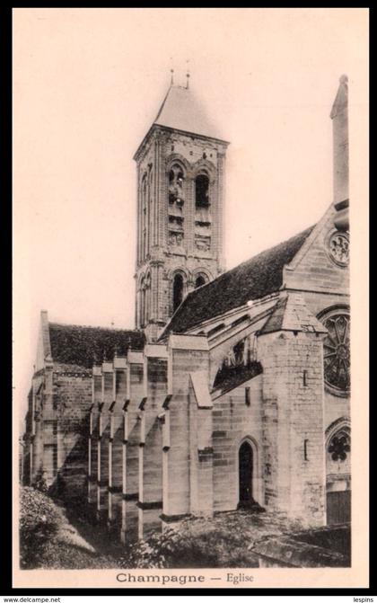 95 - CHAMPAGNE sur OISE -- Eglise